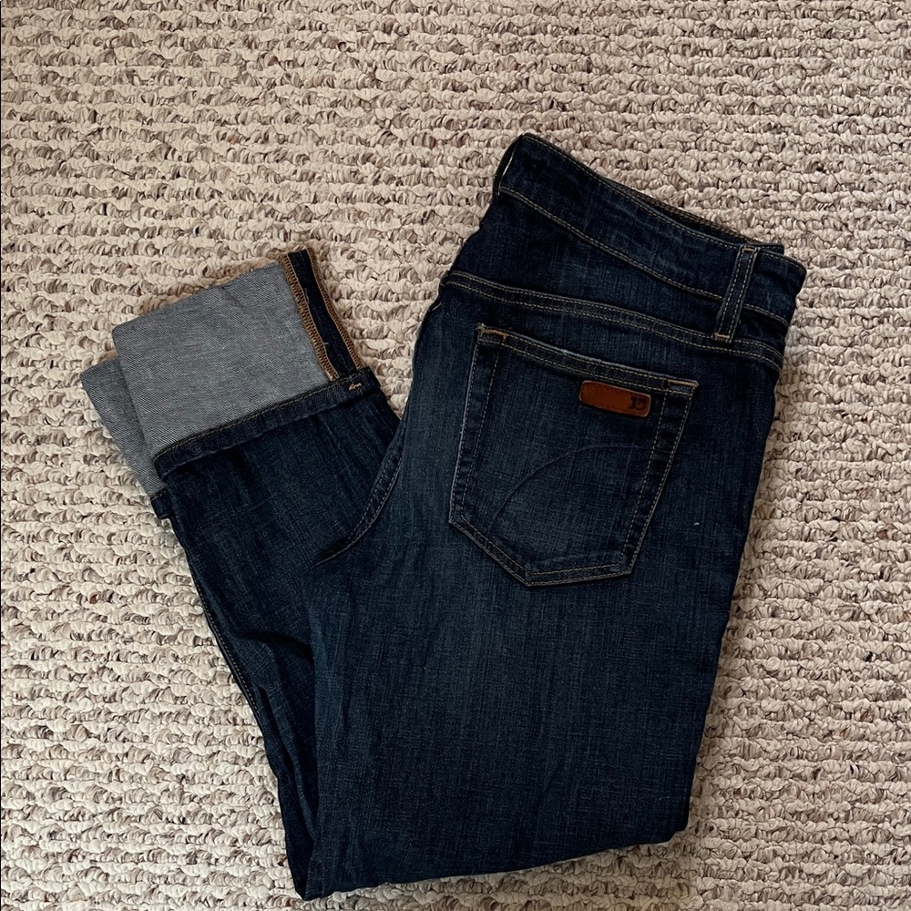 Joe’s Dark Blue Crop